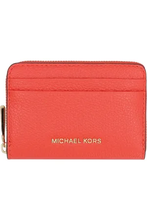 Michael Kors Wallets & Cardholders, female, , ONE SIZE, Grainy Leather Wallet with Zip Closure