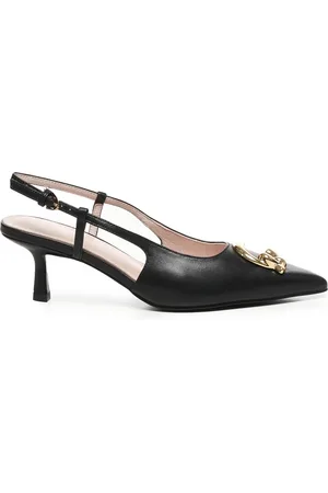 Coccinelle Heeled Leather Sandals