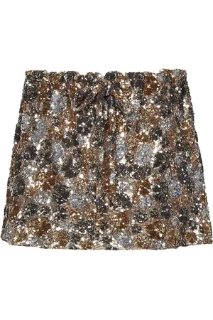 Nº21 Short Skirts, female, , XS, Floral Sequin Strapless Topwear