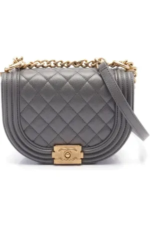 CHANEL Pre-owned Cross Body Bags, female, , ONE SIZE, Pre-owned Leather crossbody-bags