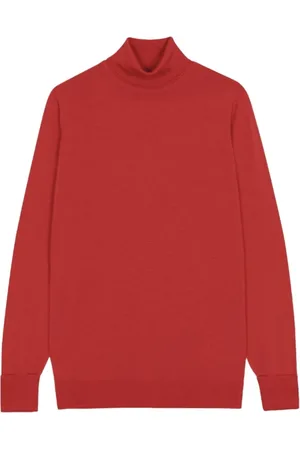 JOHN SMEDLEY Turtlenecks, male, , S, Cherwell Roll Neck Jumper