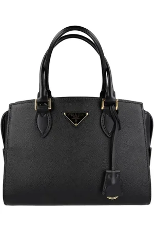 Prada Handbags, female, , ONE SIZE, Leather Hand Bag with Top Zip