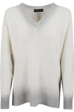 Fabiana Filippi V-neck Knitwear, female, , XS, Jumpers for Women