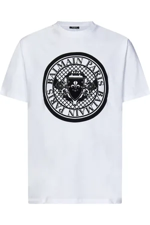 Balmain T-Shirts, male, , S, T-Shirt Classic Fit Casual Style