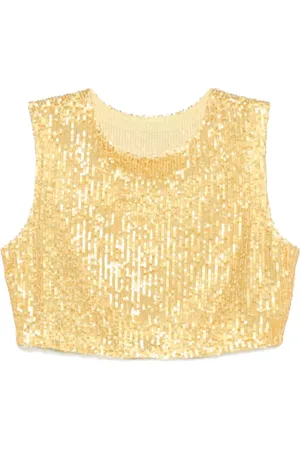 Norma Kamali Sleeveless Tops, female, , S, Sleeveless Crew Neck Top