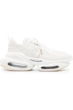 Balmain B-Bold Low Trainers in Leather