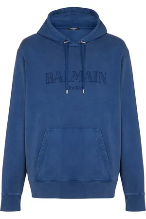 Balmain Vintage embroidered hoodie