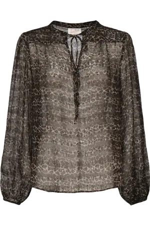 MC2 SAINT BARTH Lace Mandarin Collar Shirt