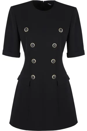 Balmain Tailored Minidress with Button Detailing