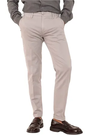 RE-HASH Chinos, male, , W31, Slim Fit Grey Chinos