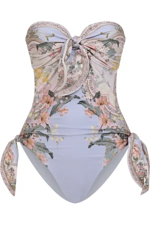 ZIMMERMANN Wylie Scarf Tie One Piece