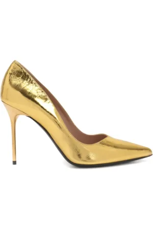 Balmain Leather Pumps with Pointed Toe