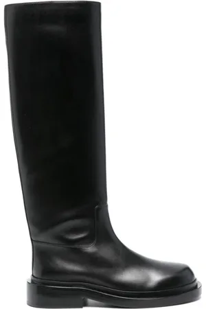 Jil Sander Leather Knee-High Boots