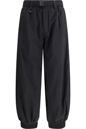 Y-3 Sweatpants, male, , M, Adjustable Nylon Joggers with Elasticated Cuffs
