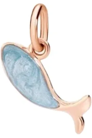 Dodo Jewellery, female, , ONE SIZE, Blue Enamel Fish Charm Pendant