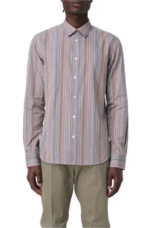 Paul Smith Casual Shirts, male, , L, Vibrant Striped Formal Shirt