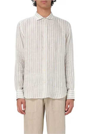 MC2 SAINT BARTH Vertical Stripes Casual Rope Shirt