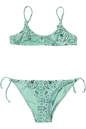 MC2 SAINT BARTH Bikini, female, , 6 Y, Paisley Bikini Set