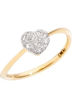 Dodo Rings, female, , 50 MM, Elegant Heart Diamond Ring