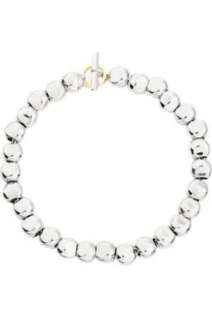 Dodo Necklaces, female, , M, Elegant Silver Beaded Necklace