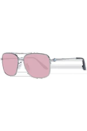 BMW Bronze Aviator Sunglasses with Rose Lenses
