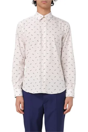 Paul Smith Casual Shirts, male, , L, Printed LongSleeve Shirt