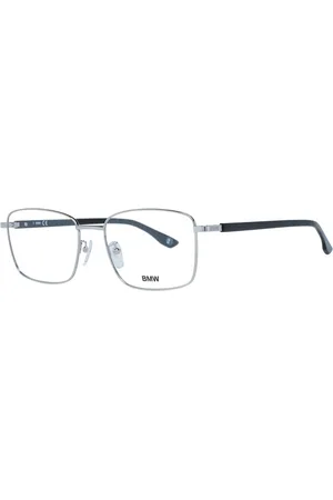 BMW Glasses, male, , ONE SIZE, Silver Metal Frame Eyeglasses for Men