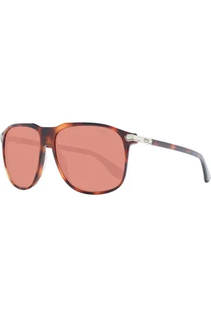 BMW Aviator Sunglasses Men Mirrored Orange