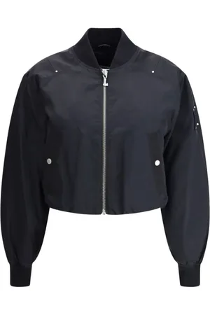 Moose Knuckles Bomber Jackets, female, , XS, Urban Ribbed Jacket with Metal Patch