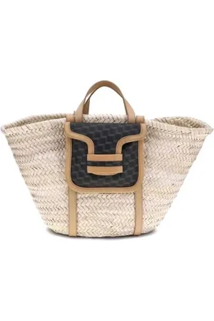 Pierre Hardy Tote Bags, female, , ONE SIZE, Raffia Shoulder Bag with Multiple Options