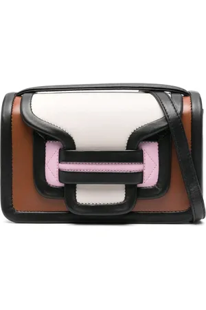 Pierre Hardy Brown Foldover Shoulder Bag