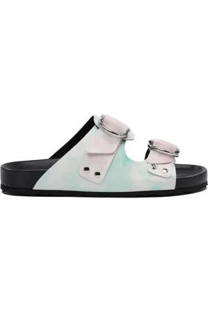 Pierre Hardy Sliders, female, , 5 UK, Black Leather Sandals for Women