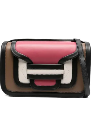 Pierre Hardy Handbags, female, , ONE SIZE, Camel Brown Top Handle Shoulder Bag