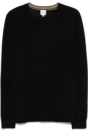 Paul Smith Sweatshirts, male, , L, Crew Neck Jumper with Logo