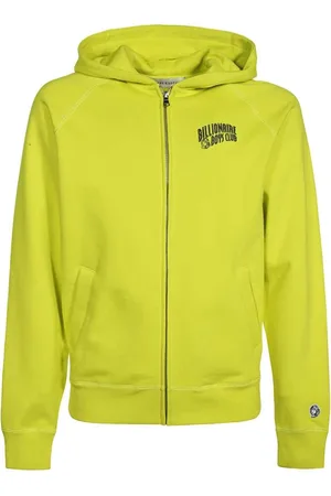 BILLIONAIRE Logo Print Full Zip Cotton Hoodie