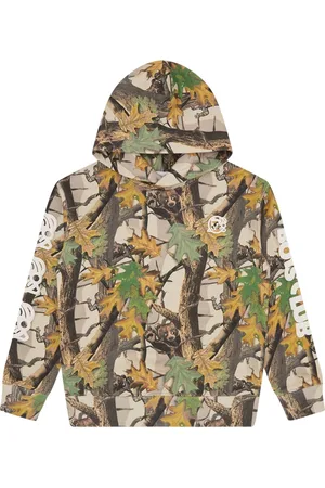 BILLIONAIRE Tree Camo Hoodie in Multicolour