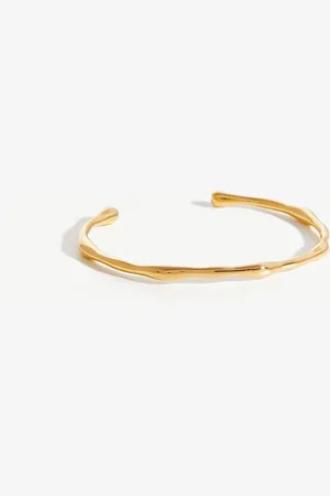 Missoma Magma Cuff Bracelet | 18ct Gold Plated