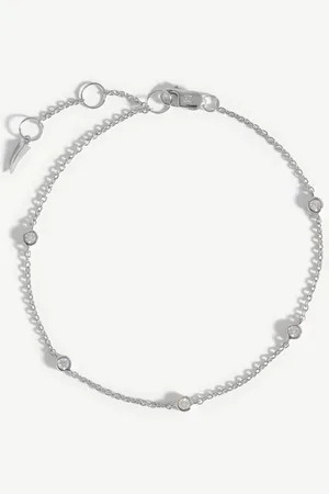 Missoma Fine Floating Diamond Bracelet