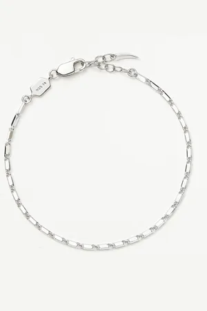 Missoma Lucy Williams Horizon Link Chain Bracelet | Sterling Silver