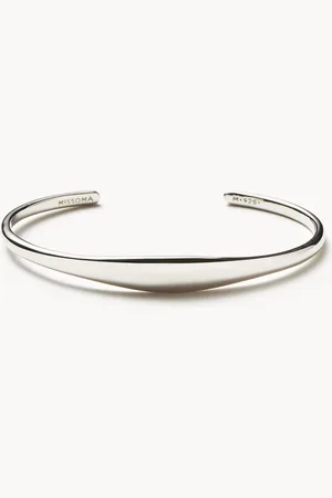 Missoma Classic Cuff Bracelet | Sterling Silver