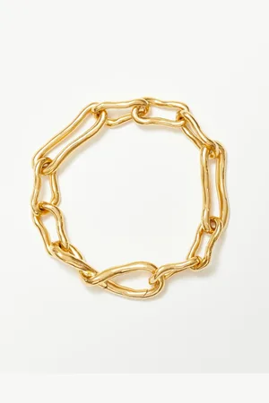 Missoma Molten Twisted Infinity Chain Bracelet