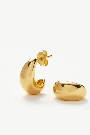 Missoma Savi Dome Mini Hoop Earrings