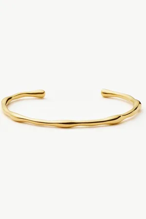 Missoma Molten Cuff Bracelet | 18ct Gold Plated