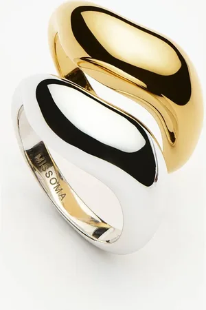 Missoma Savi Signature Stacking Ring Set | Mixed Metal