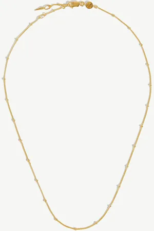 Missoma Short Bobble Chain Necklace | 18ct Gold Vermeil