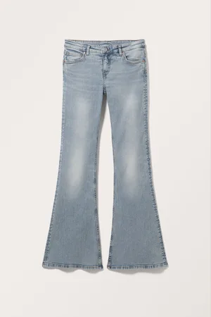 Monki Katsumi Low Waist Flared Jeans