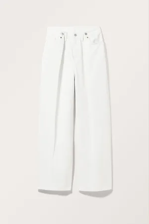 Monki Loose Fit Adjustable Waist Jeans