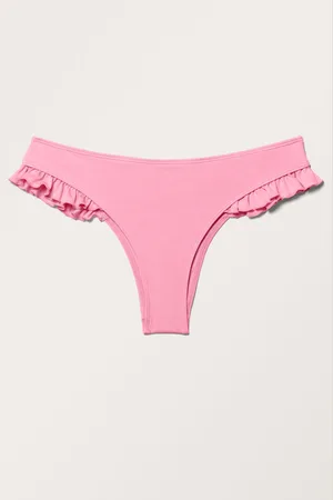 Monki Frilled Bikini Briefs