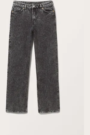 Monki Aimo Mid Straight Jeans