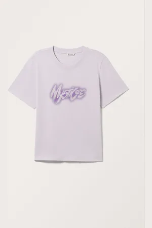 Monki Graphic Printed T-shirt